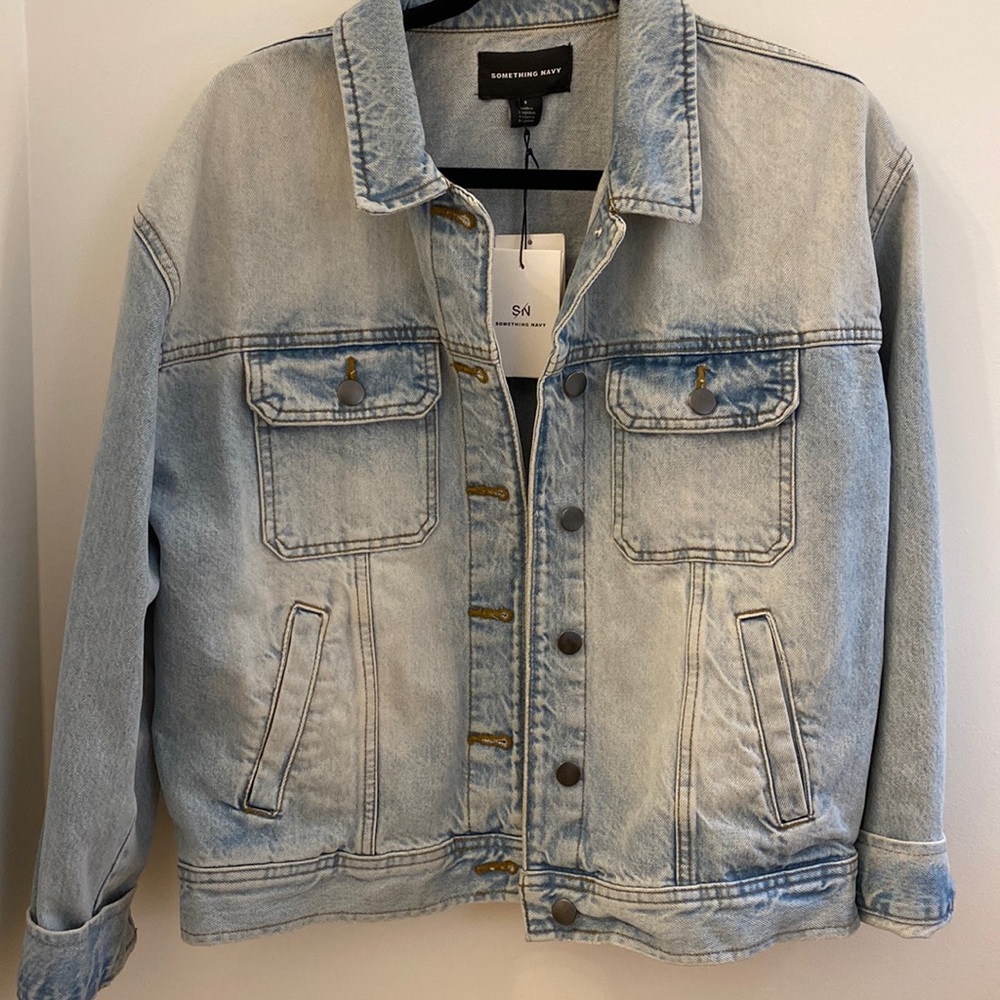 Something Navy - Oversized jean jacket